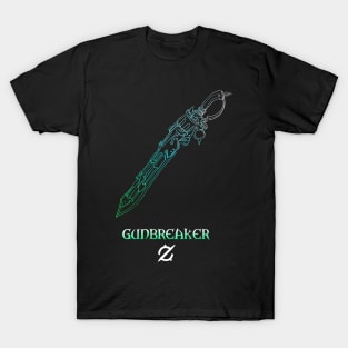 Gunbreaker Fantasy Job Weapon T-Shirt